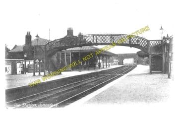 Johnstone High Railway Station Photo. Milliken Park - Elderslie. (1)..