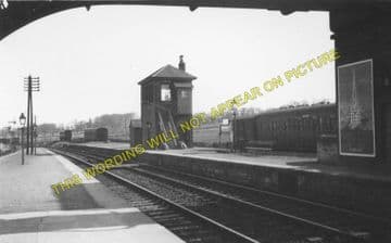 Kelso Railway Station Photo. Roxburgh - Sprouston. St. Boswells Line. (3)