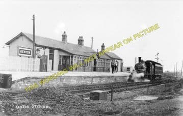 Kenton Railway Station Photo. West Gosforth - Callerton. Ponteland Line. (1).
