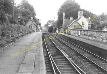 Ketton & Collyweston Railway Station Photo. Stamford - Luffenham. (9)