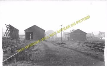 Kilbirnie South Railway Station Photo. Giffen Line. Caledonian Railway. (1).