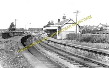 Kincardine Railway Station Photo. Kilbagie - Culross. Clackmannan Line. (1)