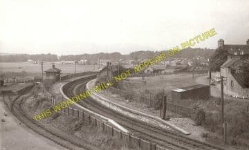 Kincardine Railway Station Photo. Kilbagie - Culross. Clackmannan Line. (2)