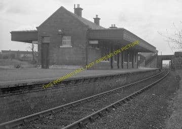 Kinross Jct. Railway Station Photo. Milnnathort to Balado and Blairadam Line (7)