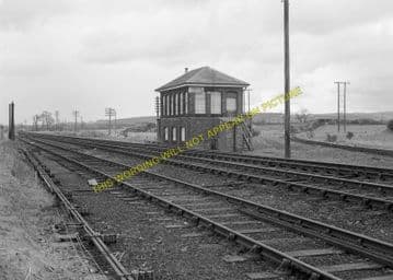 Kinross Jct. Railway Station Photo. Milnnathort to Balado & Blairadam Line (10)