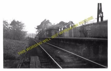 Kirkbank Railway Station Photo. Roxburgh - Nisbet. Jedburgh Line. NBR. (2)