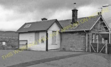 Kirkconnel Railway Station Photo. Sanquhar - New Cumnock. G&SWR. (2).