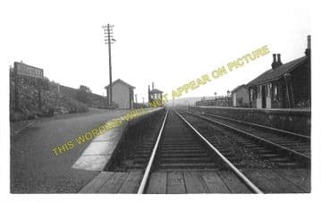 Kirkcowan Railway Station Photo. Newton Stewart - Glenluce. Portpatrick Line (1)