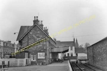 Kirkcudbright Railway Station Photo. Castle Douglas and Dumfries Line. GSWR. (4)