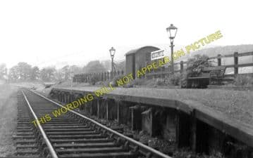 Kirkland Railway Station Photo. Moniaive - Crossford. Dunscore Line. (2)