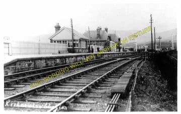 Kirknewton Railway Station Photo. Akeld - Mindrum. Wooler to Coldsteam Line. (1)