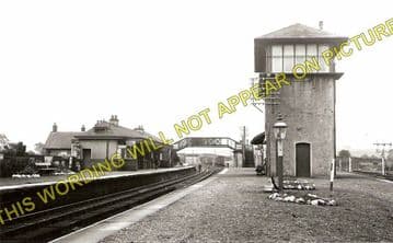 Kirtlebridge Railway Station Photo. Ecclefechan to Kirkpatrick and Annan. (1)