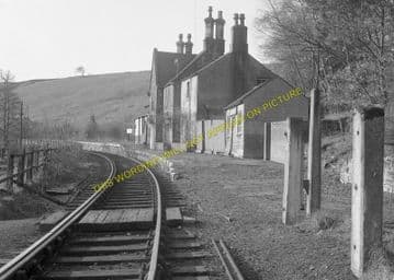 Lambley Railway Station Photo. Coanwood - Slaggyford. Haltwhistle to Alston (15)