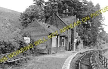 Lambley Railway Station Photo. Coanwood - Slaggyford. Haltwhistle to Alston (2)