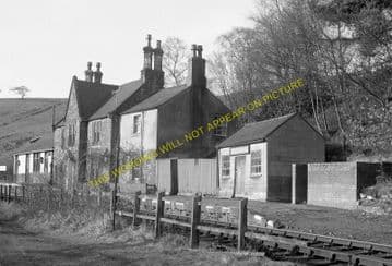 Lambley Railway Station Photo. Coanwood - Slaggyford. Haltwhistle to Alston (9)