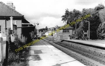 Lampeter Railway Station Photo. Llanybyther to Derry Ormond and Aberayron. (2)