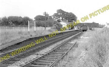 Lamphey Railway Station Photo. Pembroke - Manorbier. Penally and Tenby Line. (1)