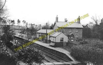Langley Railway Station Photo. Elrington - Staward. Hexham to Allendale Line (1)