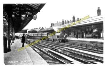 Larbert Railway Station Photo. Bonnybridge to Airth and Plean Lines. (2)