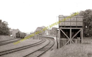 Lauder Railway Station Photo. Oxton and Fountailhall Line. North British Rly (1)
