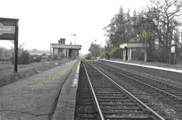 Lilbourne Railway Station Photo. Clifton Mill - Yelvertoft. Rugby to Welford (14)