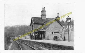 Linley Railway Station Photo. Bridgnorth - Coalport. Bewdley to Buildwas. (1)..