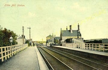 Little Mill Railway Station Photo. Longhoughton - Christon Bank. (2)