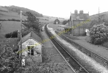 Llanbister Road Railway Station Photo. Llangunllo- Dolau. Knucklas to Builth (5)
