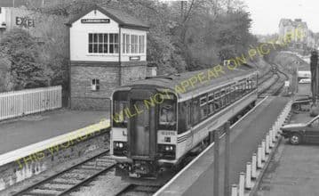 Llandrindod Wells Railway Station Postcard. Builth Wells - Penybont. L&NWR. (10).