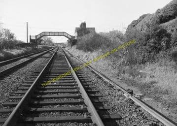 Llanfair Railway Station Photo. Menai Bridge - Gaerwen. Bangor to Holyhead. (12)