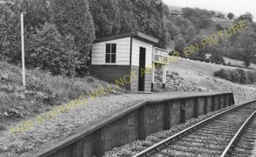 Llanfaredd Railway Station Photo. Builth Wells - Aberedw. Three Cocks Line. (2).