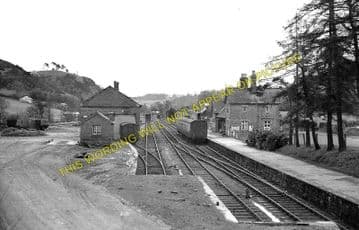Llanfyllin Railway Station Photo. Bryngwyn and Llanymnech Line. Cambrian Rly (4)