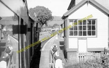 Llanfyrnach Railway Station Photo. Rhydowen- Crymmych Arms. Whitland Line. (2)