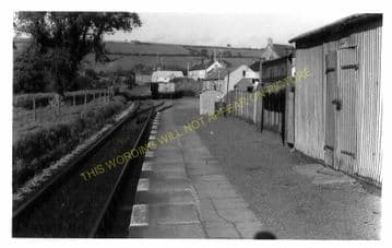 Llanfyrnach Railway Station Photo. Rhydowen- Crymmych Arms. Whitland Line. (5)