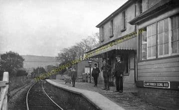 Llanfyrnach Railway Station Photo. Rhydowen- Crymmych Arms. Whitland Line. (7)