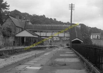 Llangollen Railway Station Photo. Berwyn - Trevor. Corwen to Wrexham Line. (15)