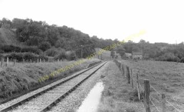 Llanyblodwell Railway Station Photo. Porthywaen - Glanyrafon. Llangynog Line (3)