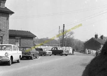 Llong Railway Station Photo. Mold - Padeswood. Chester Line. L&NWR. (2)
