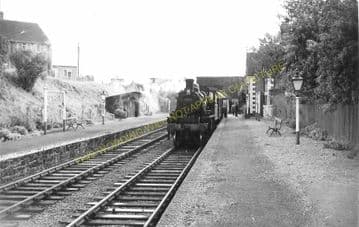 Llynclys Railway Station Photo. Llanymynech - Oswestry. Cambrian Railways. (3)