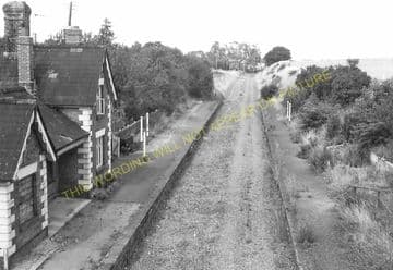 Llynclys Railway Station Photo. Llanymynech - Oswestry. Cambrian Railways. (6)