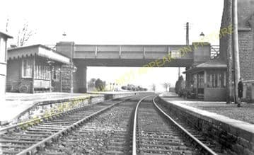 Lochmaben Railway Station Photo. Lockerbie - Shieldhill. Dumfries Line. (1)..