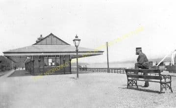 Lochwinnoch Railway Station Photo.  Dalry - Linwood. Glasgow & South Western (1)..
