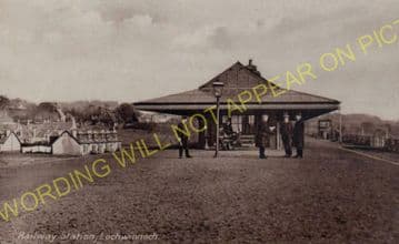 Lochwinnoch Railway Station Photo.  Dalry - Linwood. Glasgow & South Western (2)