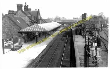Lockerbie Railway Station Photo. Ecclefechan to Lochmaben and Nethercleugh. (1)..