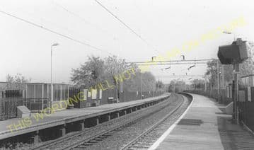 Long Buckby Railway Station Photo. Kilsby & Crick - Althorp Park. Rugby Line (4)