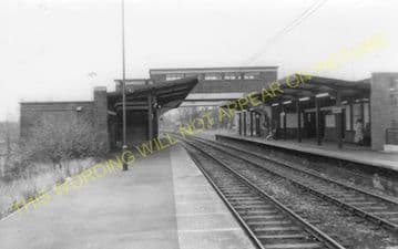 Longbenton Railway Station Photo. Newcastle - Gosforth. North Eastern Rly. (3)