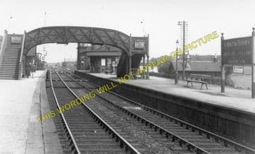 Longniddry Railway Station Photo. Prestonpans to Haddington, Aberlady & Drem. (4)