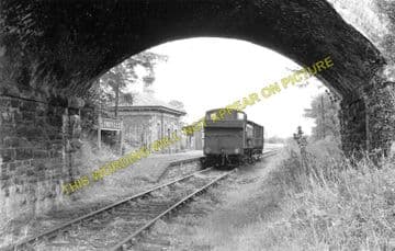 Longville Railway Station Photo. Rushbury - Presthope. Craven Arms Line. (2)