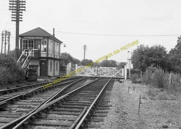 Luffenham Railway Station Photo. Ketton to Morcott and Manton Lines. (11)
