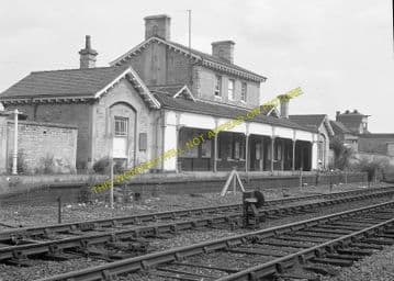 Luffenham Railway Station Photo. Ketton to Morcott and Manton Lines. (3)